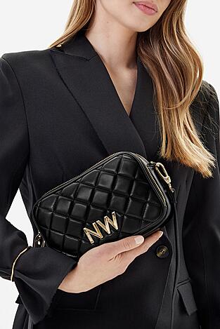 Kabelka NINE WEST CEO-GREENWICH-GLAM-LX7669 ČIERNA