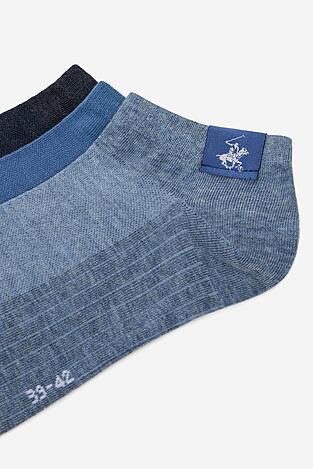 Ponožky Beverly Hills Polo Club KR_BHPC_BREATH_S_SS2025_(3PACK) MIX