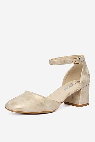 Czółenka Rieker CEO-44762-91 Złoty