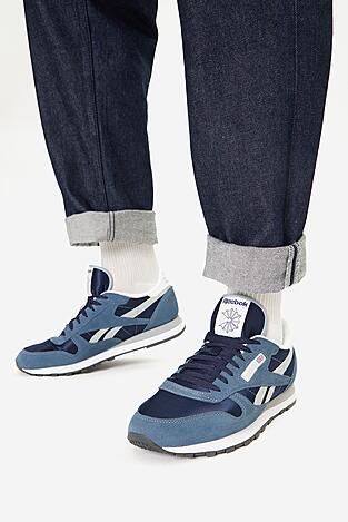 Obuwie sportowe Reebok EO-CLASSIC LEATHER 100230514 Granatowy