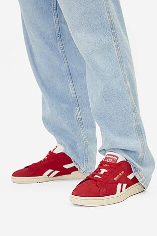 Obuwie sportowe Reebok EO-CLUB C GROUNDS UK 100228139 Czerwony