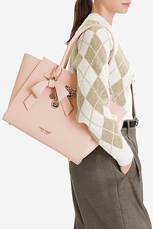 Kézitáska NINE WEST CEO-SERENE-I-LX10186 RÓZSASZÍN