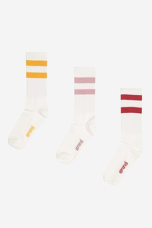 Чорапи Sprandi 0UB-003-AW23 (3-PACK) ЧЕРВЕН