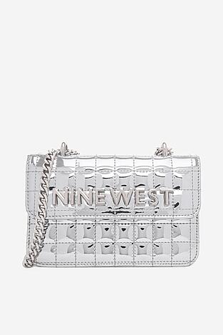 Geantă de mână NINE WEST EO-GLAMERCY-GRACE-LX10060 ARGINTIU