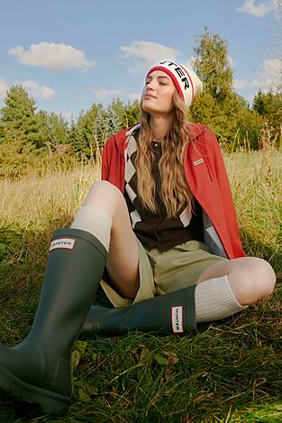 Gumicsizma HUNTER HFW-008 KHEKI