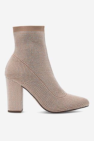 Členková topánka NINE WEST KAS BYCCC03 BÉŽOVÁ