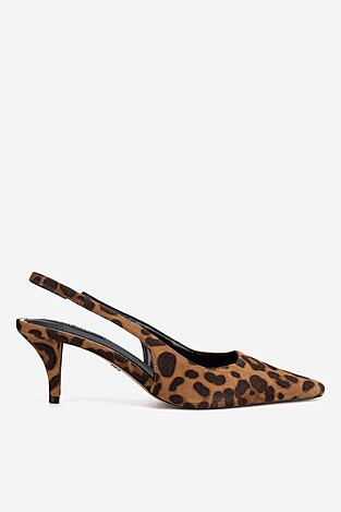 Czółenka NINE WEST WFA3377-1 Beżowy ciemny