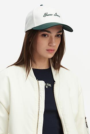Czapka z daszkiem GUESS JEANS CEO-GJ-U3-001-SS26 Biały