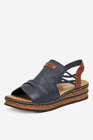 Sandały Rieker CEO-62962-14 Granatowy
