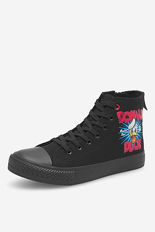 Plátěná obuv Donald Duck CS-SS24-344DDON ČERNÁ