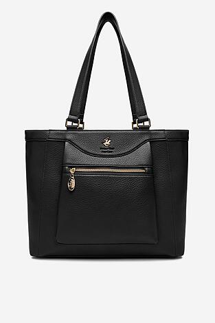 Дамска чанта Beverly Hills Polo Club C-BHPC-L-002-08 ЧЕРЕН