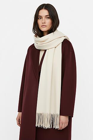 Szalik damski NINE WEST CEO-NW-W4-002-AW25 Biały