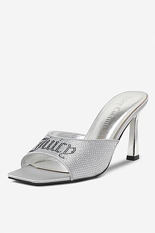 Klapki Juicy Couture CEO-259-29-06 Srebrny