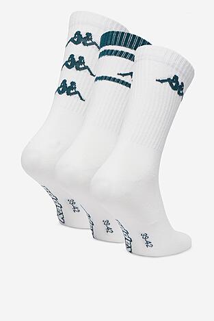 Skarpetki Kappa CEO_KR_SUPERT_SS26(3-PACK) Biały