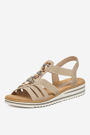 Sandały Rieker CEO-V0649-62 Beżowy