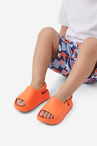 Klapki basenowe QUIKSILVER CEO-CLOUDBREAK CQ10007TO Pomarańczowy