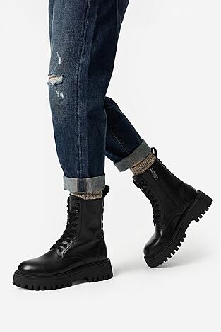 Csizma G-STAR RAW EO-GEDIZ-8092 FEKETE