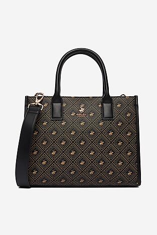 Kézitáska Beverly Hills Polo Club CEO-BHPC-S-004-07 FEKETE