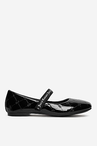 Baleriny Juicy Couture CEO-CS21273-01 Czarny