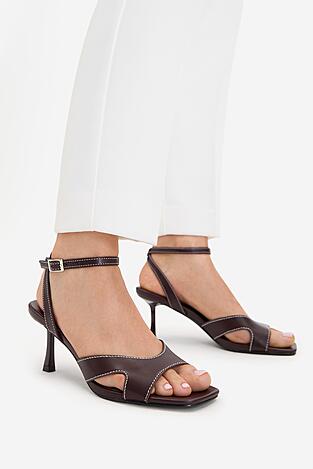 Sandały Jenny CEO-CD25-121-1 Bordowy