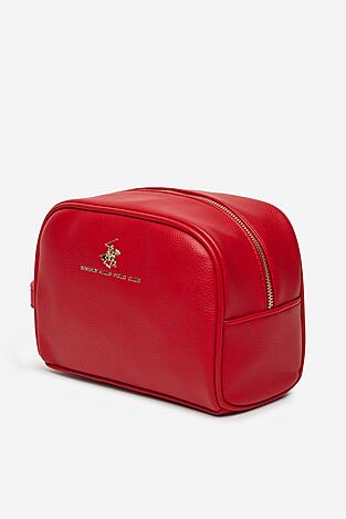 Козметична чантичка Beverly Hills Polo Club BHPC-U1-004-SS25 ЧЕРВЕН
