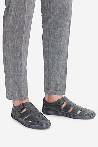 Sandály Lasocki VICTOR3-40 MI08 TMAVĚ MODRÁ
