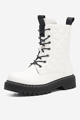 Боти DeeZee CS5587-12 БЯЛ