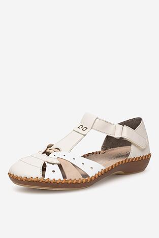 Sandały Rieker M1655-61 Beżowy