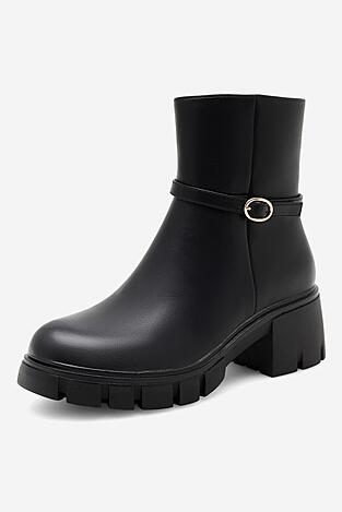 Botki DeeZee REGINA H17193-6 Czarny