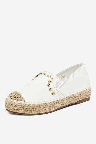 Espadrilky DeeZee MSD53 BÍLÁ
