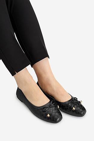 Baleriny Jenny CEO-WSS21735-02 Czarny