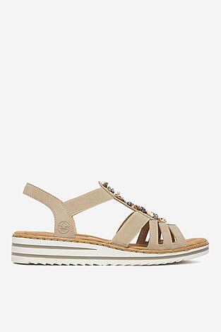 Sandały Rieker CEO-V0649-62 Beżowy