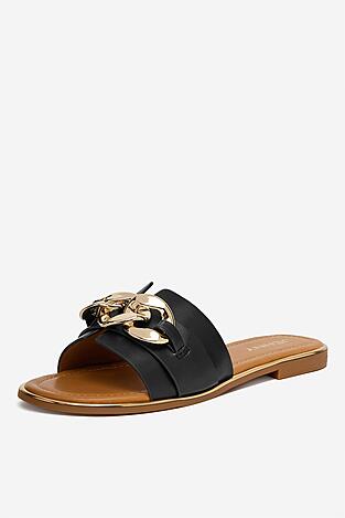 Klapki Jenny CEO-WFA2738-1 Czarny