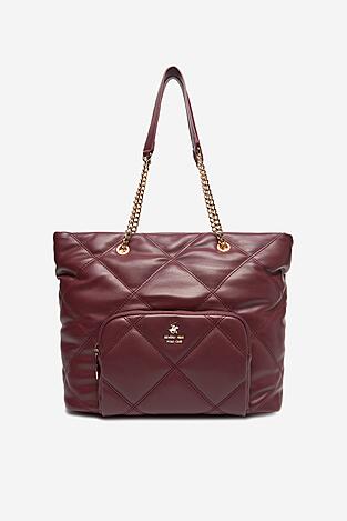 Дамска чанта Beverly Hills Polo Club CEO-BHPC-C-010-08 БОРДО