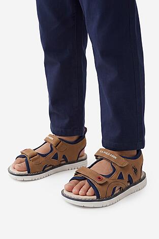 Sandały U.S. POLO ASSN. EO-GARDA002K/6Y1 Brązowy