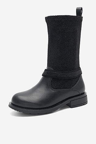 Kozaki Nelli Blu CS22AWBL4189 Czarny