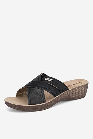 Klapki Inblu GL170100 Czarny