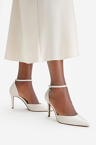 Körömcipő NINE WEST CEO-CD23029-18 FEHÉR