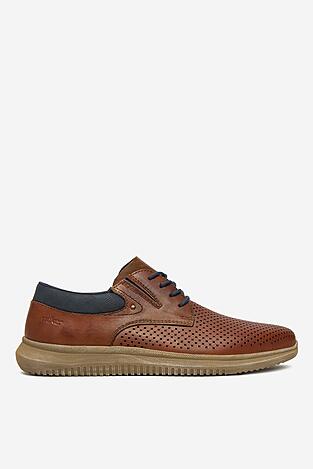 Polobotka Rieker 10406-24 HNĚDÁ