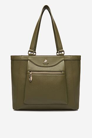 Дамска чанта Beverly Hills Polo Club C-BHPC-L-002-08 ЗЕЛЕН