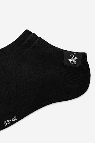 Ponožky Beverly Hills Polo Club KR_BHPC_BREATH_S_SS2025_(3PACK) ČERNÁ