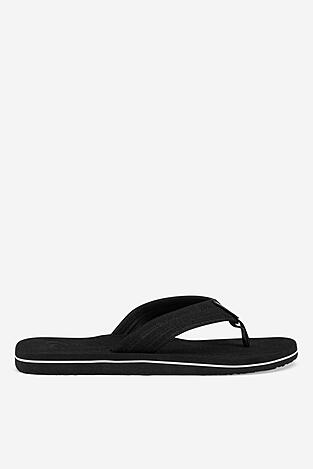 Plážové šľapky QUIKSILVER MOLOKAI LAYBACK TEXTURED AQYL101266 XKWK ČIERNA