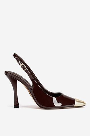 Lodičky NINE WEST WFA3376-1 HNEDÁ