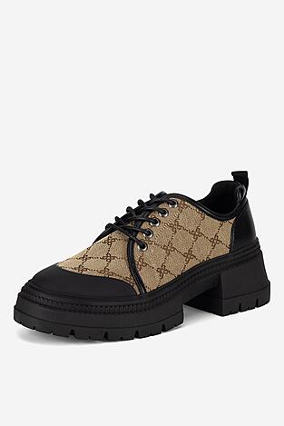 Félcipő NINE WEST WFA3033-3 SÖTÉTBÉZS