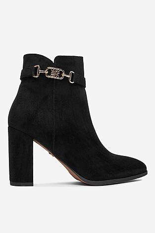 Kotníková obuv NINE WEST CEO-ZAINA-01 ČERNÁ