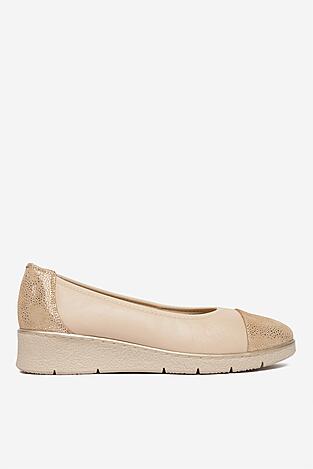 Baleriny Go Soft CEO-WI16-FLEXX-02 Beżowy