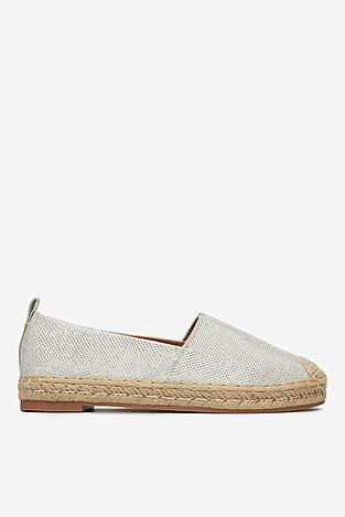 Espadrilky DeeZee S289-5 BÍLÁ
