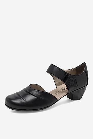 Czółenka Rieker 41792-00 Czarny