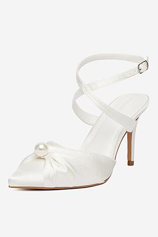 Czółenka DeeZee CEO-CD23029-13 Biały