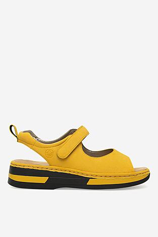 Sandały Rieker V59Q4-68 Żółty